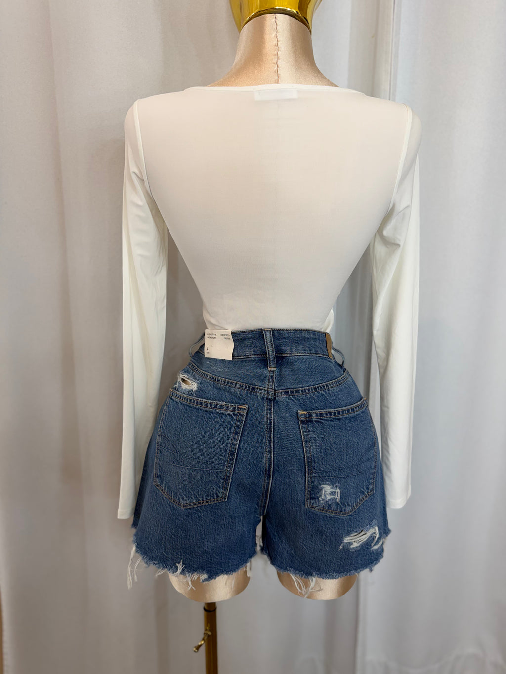 Love Dark Denim Shorts