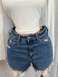 Love Dark Denim Shorts